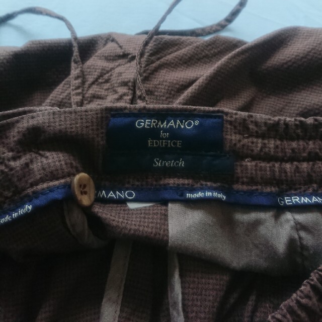 EDIFICE(エディフィス)のGERMANO / ジェルマーノマイクロチェックイージーショーツ メンズのパンツ(ショートパンツ)の商品写真