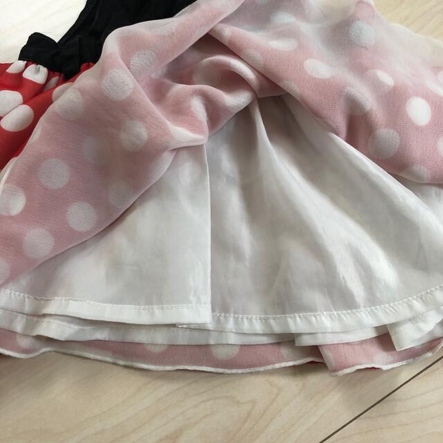 futafuta(フタフタ)のフタフタ  ミニー ジャンパースカート 95 キッズ/ベビー/マタニティのキッズ服女の子用(90cm~)(ワンピース)の商品写真