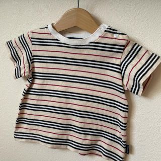 バーバリー(BURBERRY)のるー様専用【BURBERRY】バーバリーボーダーTシャツ 80cm(Ｔシャツ)