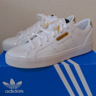 アディダス(adidas)の【値下げ可能】Adidas　SLEEK W　24,5cm(スニーカー)