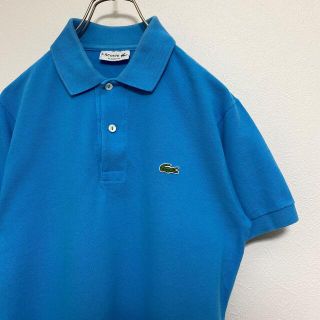 ラコステ(LACOSTE)のラコステ ポロシャツ メンズ LACOSTE 半袖 シャツ 青 ブルー(ポロシャツ)