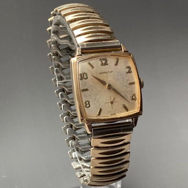 動作良好★ハミルトン アンティーク 腕時計 1950年代 メンズ 手巻き