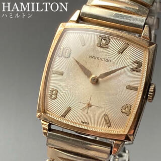 ハミルトン(Hamilton)の動作良好★ハミルトン アンティーク 腕時計 1950年代 メンズ 手巻き(腕時計(アナログ))