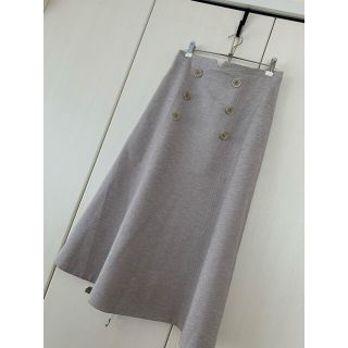 ジルスチュアート(JILLSTUART)のジルスチュアート・美品・フレアロングスカート・JILLSTUARTサイズ4.(ロングスカート)