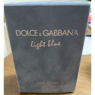 ドルチェアンドガッバーナ(DOLCE&GABBANA)のドルチェ＆ガッバーナ　ライトブループールオム　オードトワレ　75mL(香水(男性用))