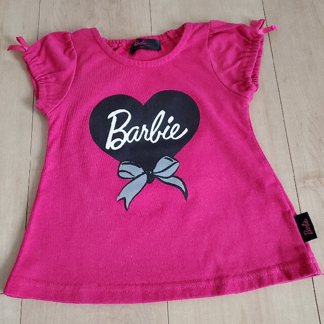 Barbie(バービー)のBarbie  Tシャツ  90 3枚セット キッズ/ベビー/マタニティのキッズ服女の子用(90cm~)(Tシャツ/カットソー)の商品写真