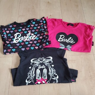 バービー(Barbie)のBarbie  Tシャツ  90 3枚セット(Tシャツ/カットソー)