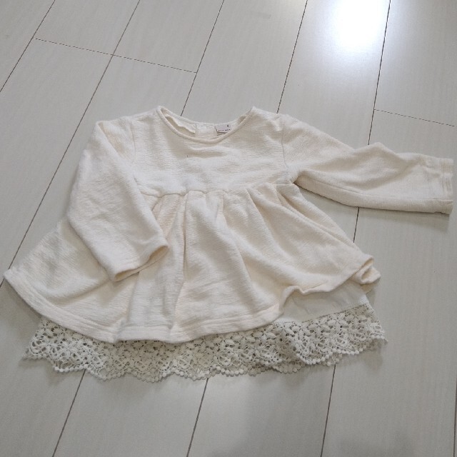 petit main(プティマイン)のトップス　petit main キッズ/ベビー/マタニティのキッズ服女の子用(90cm~)(Tシャツ/カットソー)の商品写真