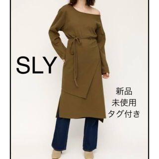 スライ(SLY)の【新品】SLY ワンピース(ひざ丈ワンピース)