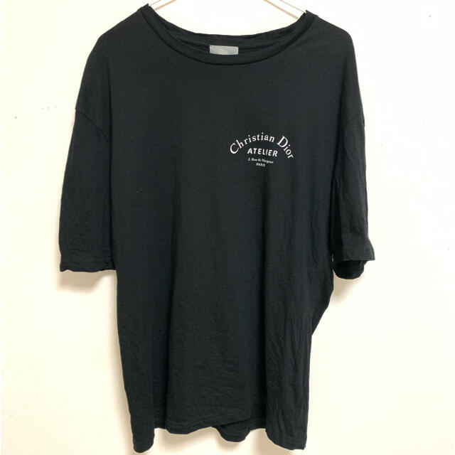 Christian Dior atelier tシャツ 黒 L - Tシャツ/カットソー(半袖/袖なし)