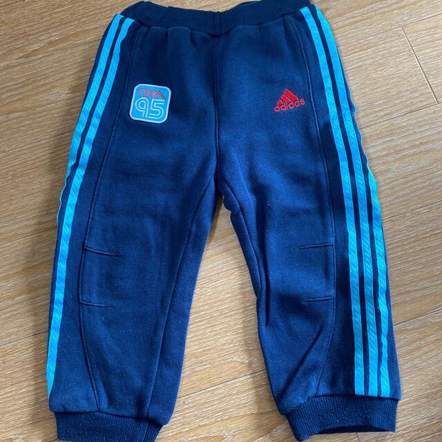 adidas(アディダス)の95cm ジャージ上下 キッズ/ベビー/マタニティのキッズ服男の子用(90cm~)(その他)の商品写真