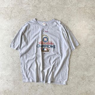 ニューエラー(NEW ERA)のMLB WORLD SERIES CHAMPIONS グレー Tシャツ 野球(Tシャツ/カットソー(半袖/袖なし))