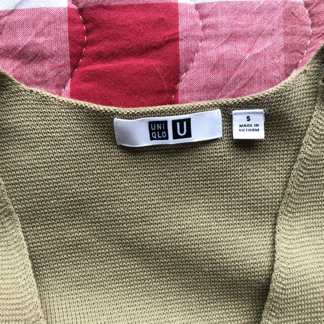 UNIQLO(ユニクロ)のUNIQLO ミラノリブVネックカーディガン レディースのトップス(カーディガン)の商品写真