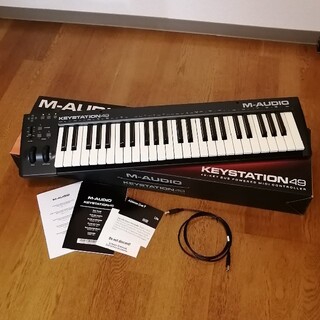 MIDI キーボード M-AUDIO KEYSTATION49(MIDIコントローラー)