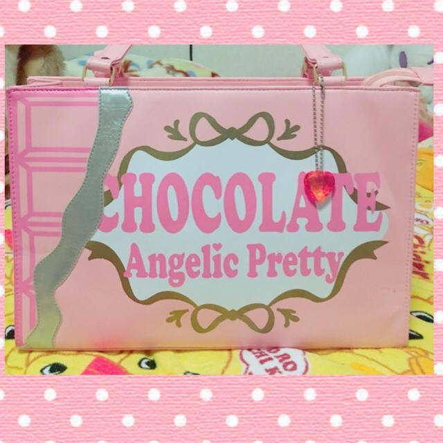 Angelic Pretty(アンジェリックプリティー)の♡Prettyいちごチョコレートバッグ♡ レディースのバッグ(その他)の商品写真