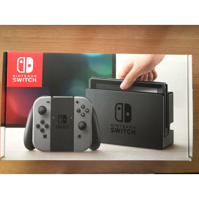 Nintendo Switch 本体　グレー　美品　付属品完備