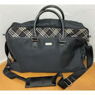 BURBERRY BLACK LABEL - Burberry black label ボストンバッグの通販 ...