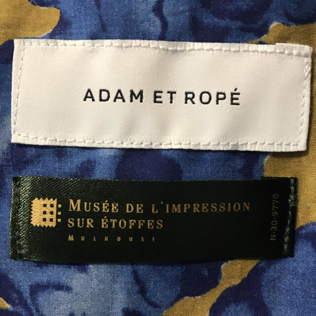 Adam et Rope'(アダムエロぺ)のADAM ET ROPE’ アダムエロペ 総柄シャツ ミュルーズ染織美術館 メンズのトップス(シャツ)の商品写真