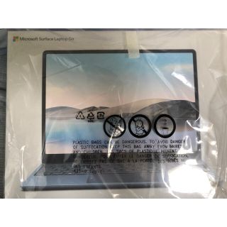 マイクロソフト(Microsoft)のSurface Laptop Go THJ-00034 アイスブルー(ノートPC)