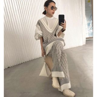 アメリヴィンテージ(Ameri VINTAGE)のMODERN KNIT PANTS(カジュアルパンツ)