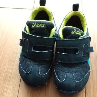 アシックス(asics)の１７センチ アシックス GORE・TEX 紺(スニーカー)