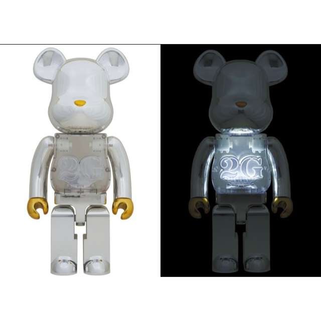 MEDICOM TOY(メディコムトイ)のベアブリック BE@RBRICK 2G 1000％　未開封　新品未使用 エンタメ/ホビーのフィギュア(その他)の商品写真