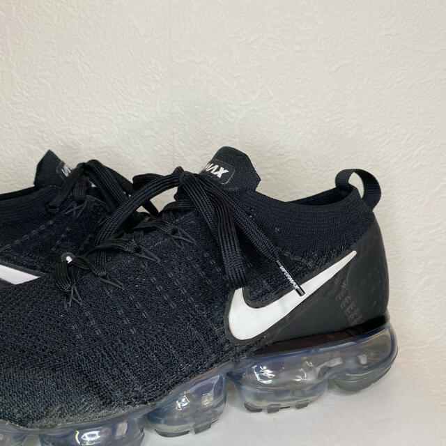 NIKE(ナイキ)の美品 NIKE AIR VAPORMAX フライニット2 28.5cm ブラック メンズの靴/シューズ(スニーカー)の商品写真