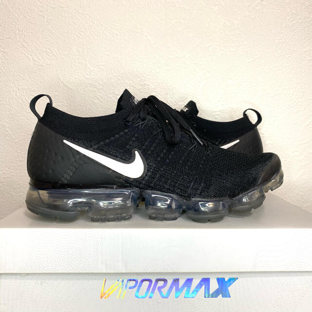 NIKE(ナイキ)の美品 NIKE AIR VAPORMAX フライニット2 28.5cm ブラック メンズの靴/シューズ(スニーカー)の商品写真