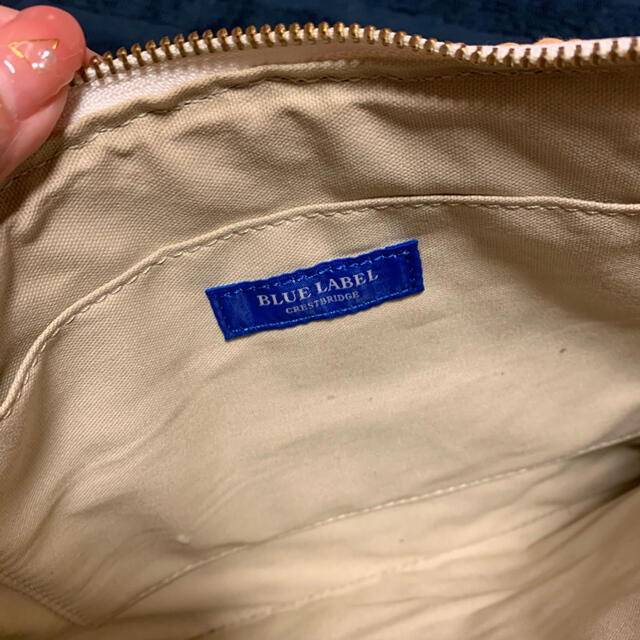 BURBERRY BLUE LABEL(バーバリーブルーレーベル)のブルーレーベル　クラッチ　バッグ　blue label レディースのバッグ(クラッチバッグ)の商品写真