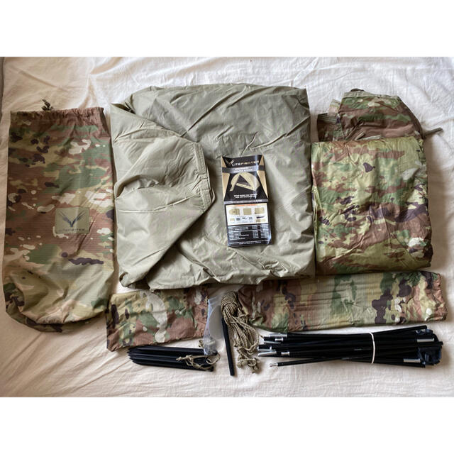 MSR(エムエスアール)の米軍採用個人用テント LITEFIGHTER TENT 1 個人用シェルター スポーツ/アウトドアのアウトドア(テント/タープ)の商品写真