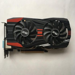 エイスース(ASUS)のASUS製グラフィックボード　GTX760 メモリ2G 中古(PCパーツ)