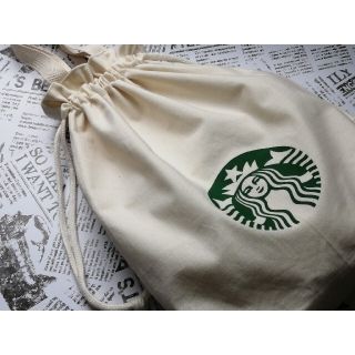 スターバックスコーヒー(Starbucks Coffee)のハンドメイド 巾着 (バッグ)