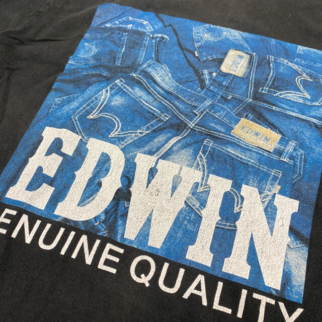EDWIN(エドウィン)のメンズ　レディース　Tシャツ　edwin エドウィン　プリント　vintage メンズのトップス(Tシャツ/カットソー(半袖/袖なし))の商品写真