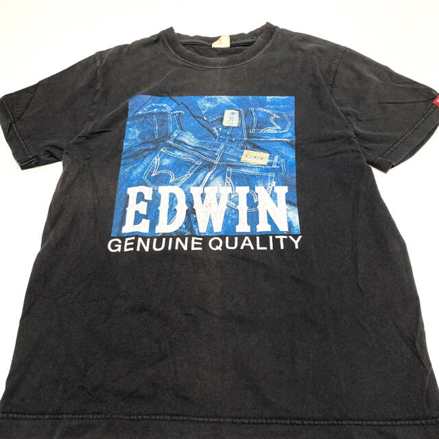 EDWIN(エドウィン)のメンズ　レディース　Tシャツ　edwin エドウィン　プリント　vintage メンズのトップス(Tシャツ/カットソー(半袖/袖なし))の商品写真
