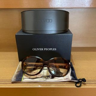 バーニーズニューヨーク(BARNEYS NEW YORK)のご専用☆OLIVER PEOPLES ○○▽▽□□ブラウンサングラス(サングラス/メガネ)