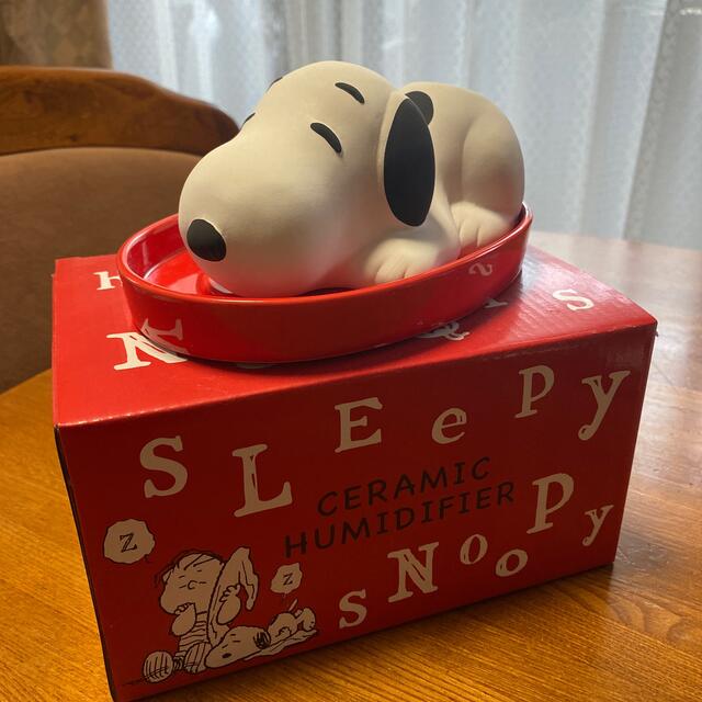 SNOOPY(スヌーピー)のスヌーピー加湿器 エンタメ/ホビーのおもちゃ/ぬいぐるみ(キャラクターグッズ)の商品写真