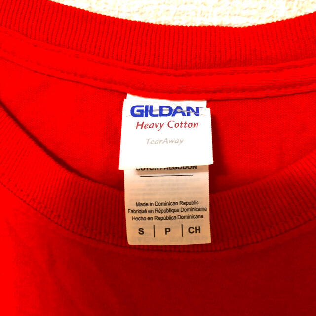GILDAN(ギルタン)の希少　Tシャツ　赤　レッド　NASA メンズのトップス(Tシャツ/カットソー(半袖/袖なし))の商品写真