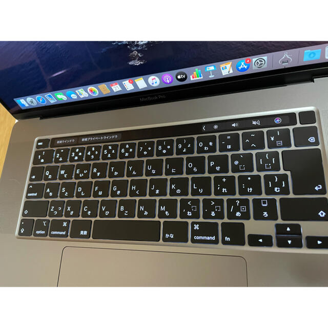 MacBook pro 16インチ 2019 モデル スペースグレイ MacBook pro 16インチ 2019 モデル スペースグレイ