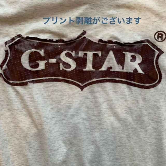 G-STAR RAW(ジースター)のG-STAR  フロックレザープリントＴ メンズのトップス(Tシャツ/カットソー(半袖/袖なし))の商品写真