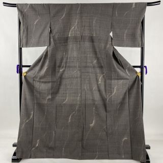 小紋 美品 逸品 身丈173cm 裄丈67.5cm 正絹 【中古】(着物)