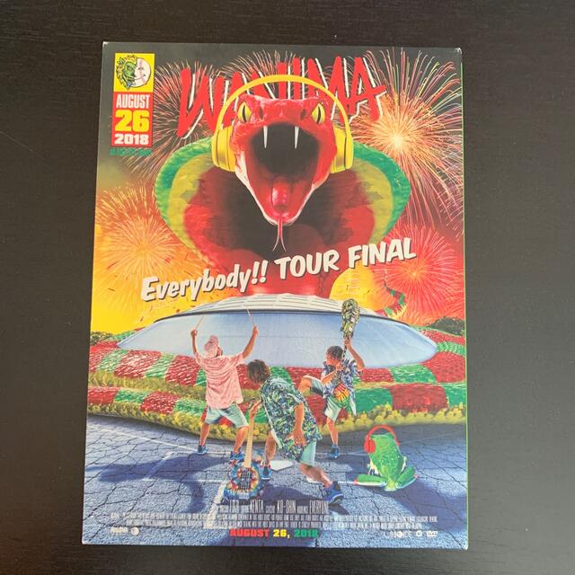 WANIMA(ワニマ)のEverybody！！　TOUR　FINAL DVD エンタメ/ホビーのDVD/ブルーレイ(ミュージック)の商品写真