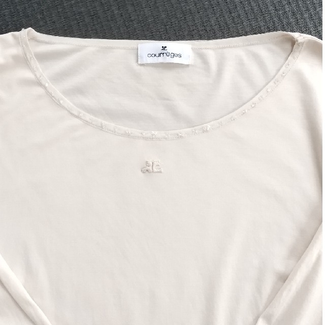 Courreges(クレージュ)のみい様専用♢courreges七分袖カットソー レディースのトップス(Tシャツ(長袖/七分))の商品写真