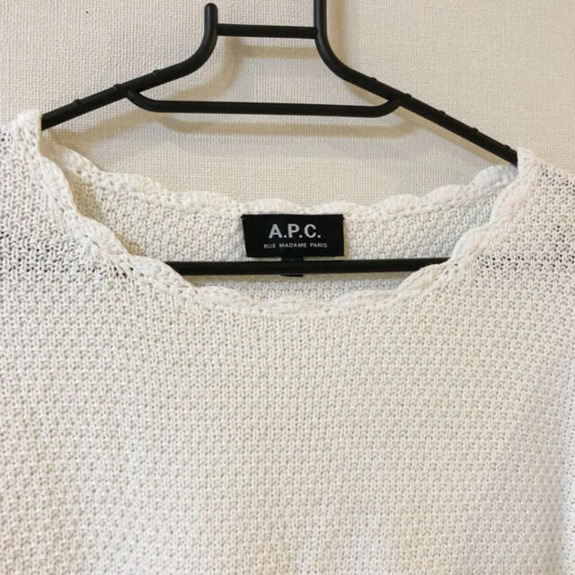 A.P.C(アーペーセー)のA.P.C スカラップニット レディースのトップス(ニット/セーター)の商品写真