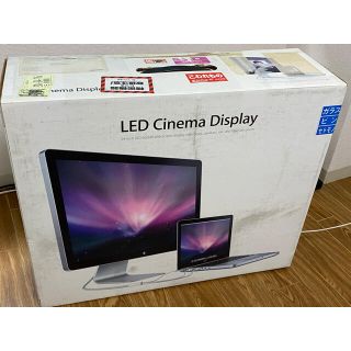 アップル(Apple)のAPPLE LED Cinema Display 24インチ MB382J/A(ディスプレイ)