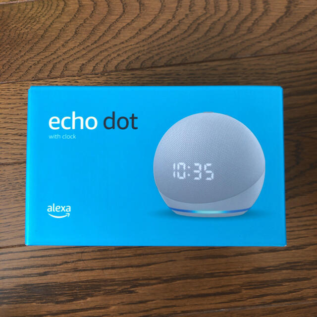 ECHO(エコー)の(いちか様専用) Echo Dot (エコードット) 第4世代 - 時計付き スマホ/家電/カメラのオーディオ機器(スピーカー)の商品写真