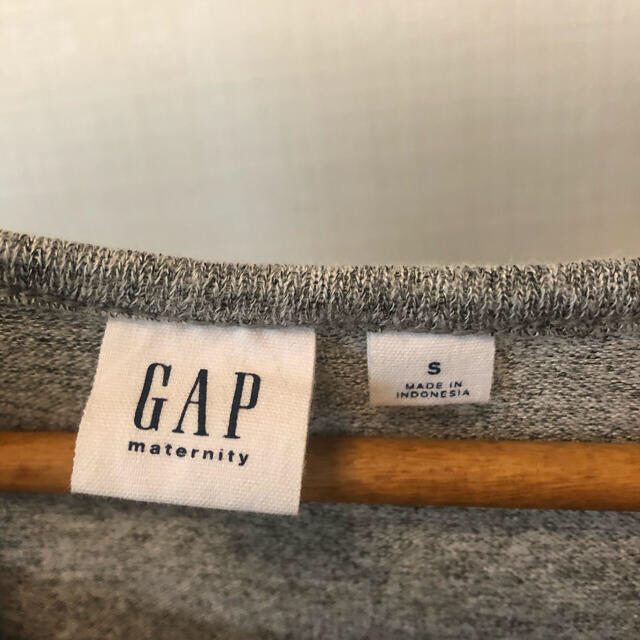 GAP(ギャップ)のGAP マタニティー　カットソー キッズ/ベビー/マタニティのマタニティ(マタニティトップス)の商品写真