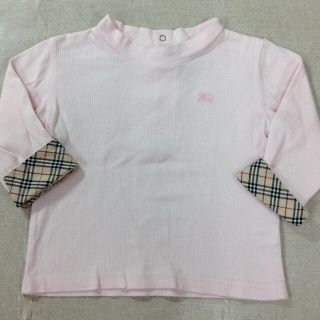 バーバリー(BURBERRY)のバーバリー  袖の折り返しが可愛いカットソー80cm 02YE04291484(シャツ/カットソー)