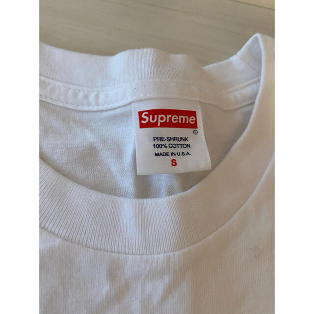 Supreme(シュプリーム)の美品　キムタク着用⭐︎supreme Tシャツ　Sサイズ メンズのトップス(Tシャツ/カットソー(半袖/袖なし))の商品写真