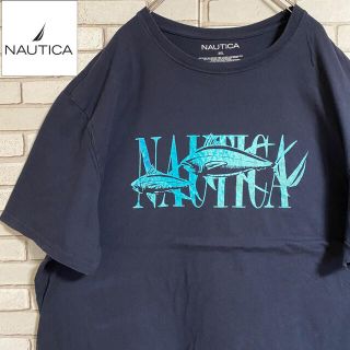 ノーティカ(NAUTICA)の90s 古着  ノーティカ Tシャツ プリント ビッグシルエット ゆるだぼ(Tシャツ/カットソー(半袖/袖なし))