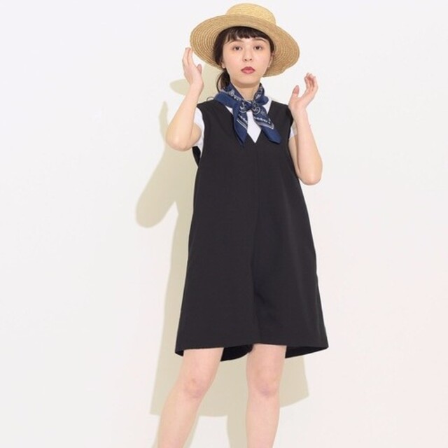 Dot&Stripes CHILDWOMAN(ドットアンドストライプスチャイルドウーマン)のDot&stripes CHILD WOMAN サロペット レディースのパンツ(サロペット/オーバーオール)の商品写真